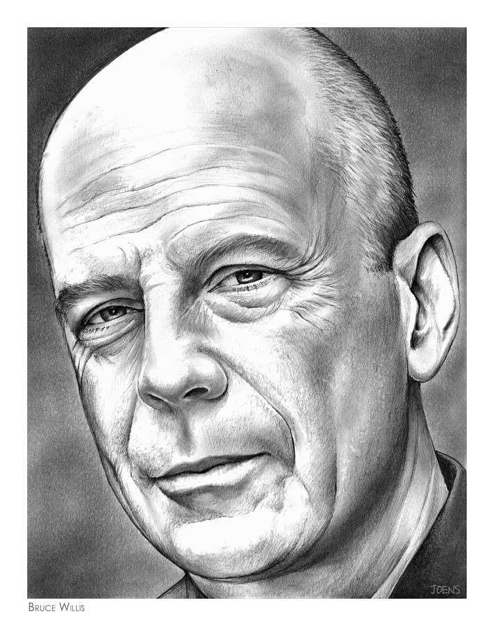 Bruce Willis Drawing