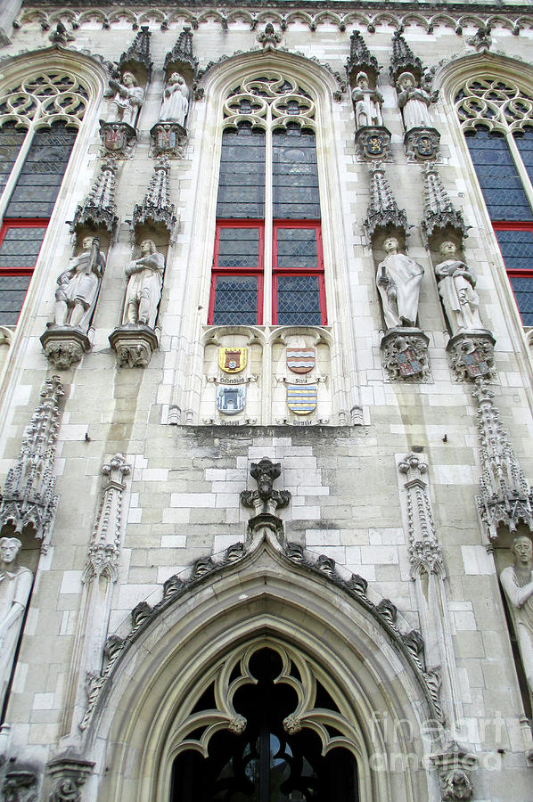 Bruges Detail 29 Photograph by Randall Weidner