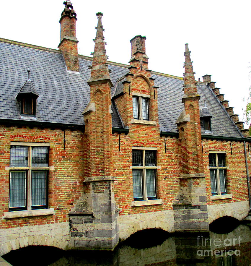 Bruges Sashuis 6 Photograph by Randall Weidner