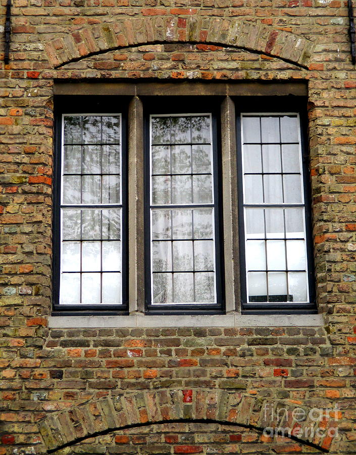 Bruges Window 3 Photograph by Randall Weidner