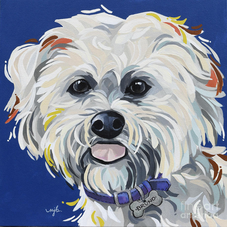 Bruno Painting by Marla Beyer - Fine Art America