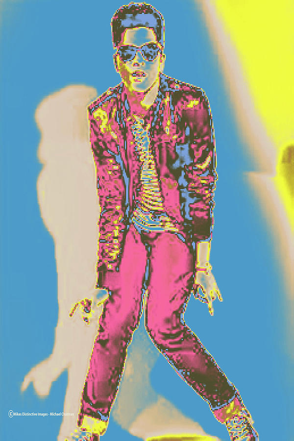 Bruno Mars Digital Art - Bruno by Michael Chatman