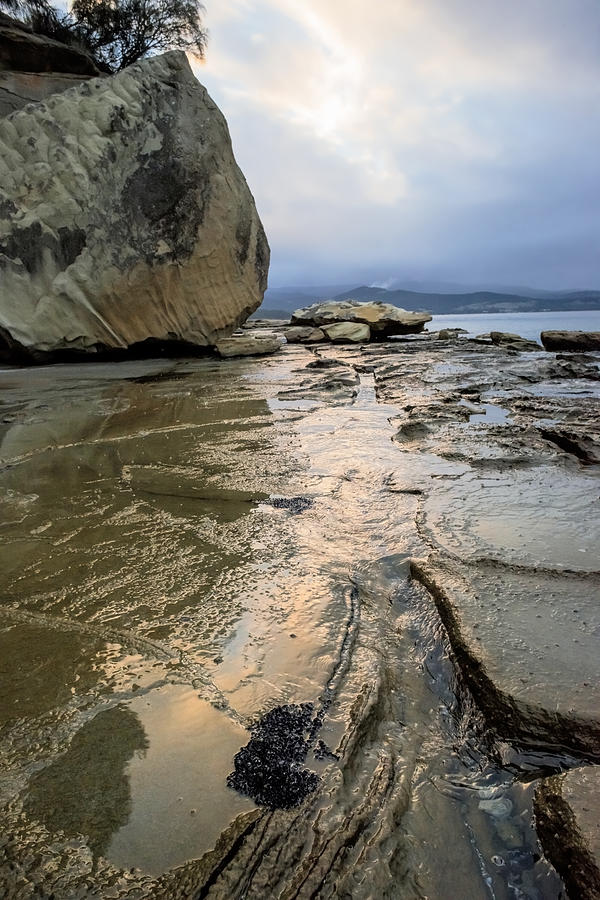 Bruny Island Low Tide Photograph by Anthony Davey