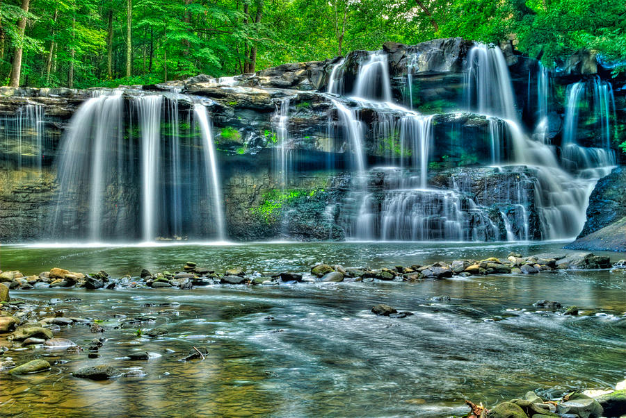 Brush Creek Falls 3821 19 20 Photograph by Michael Peychich