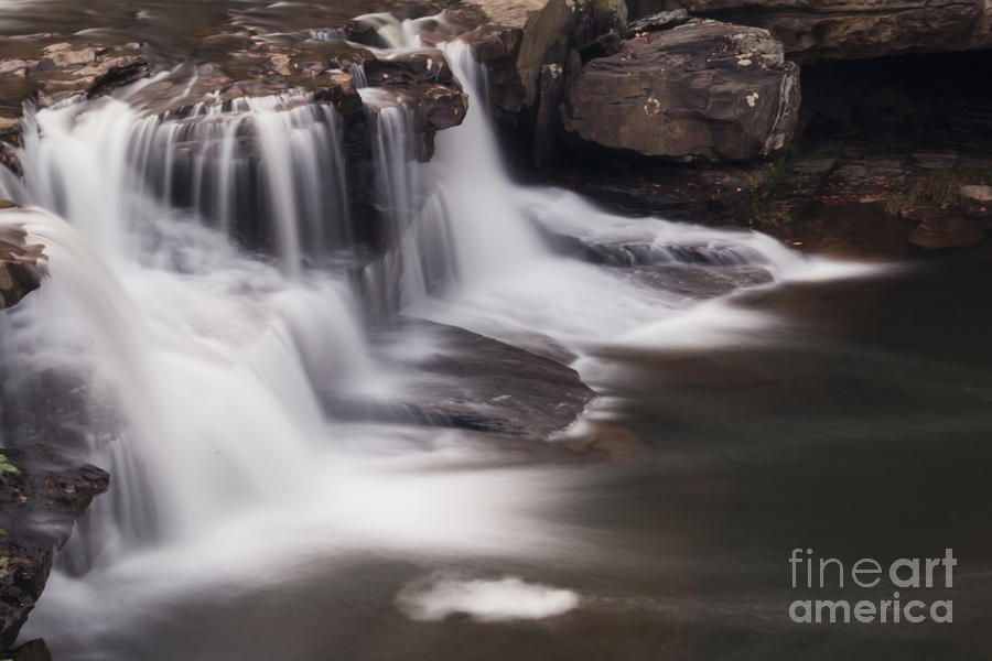 Brush Creek Falls Photograph by Mel Petrey