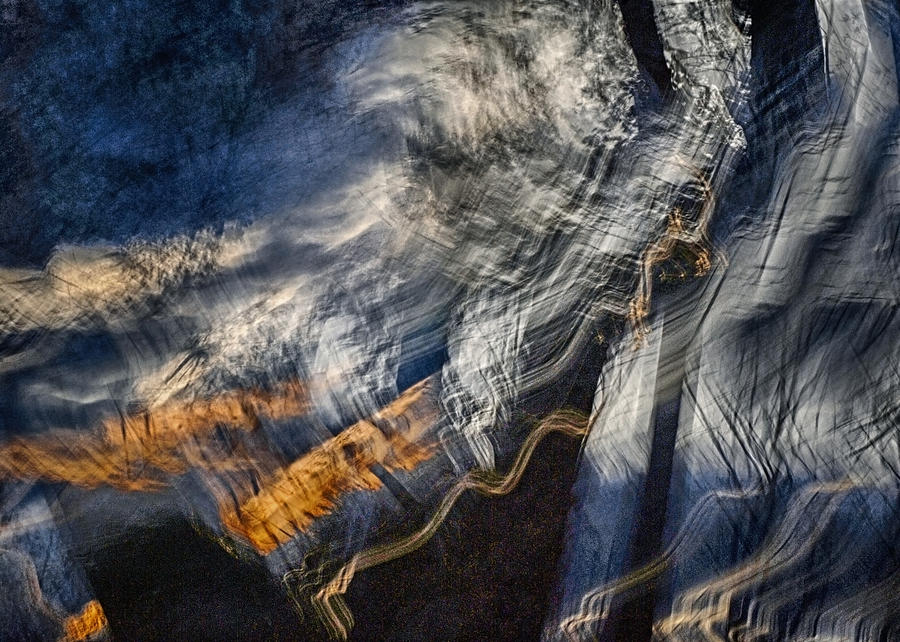 Abstract Photograph - Brushing The Sky by Phyllis Clarke