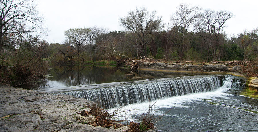 Round Rock Photograph - Brushy Creek 2-21-16 by James Granberry