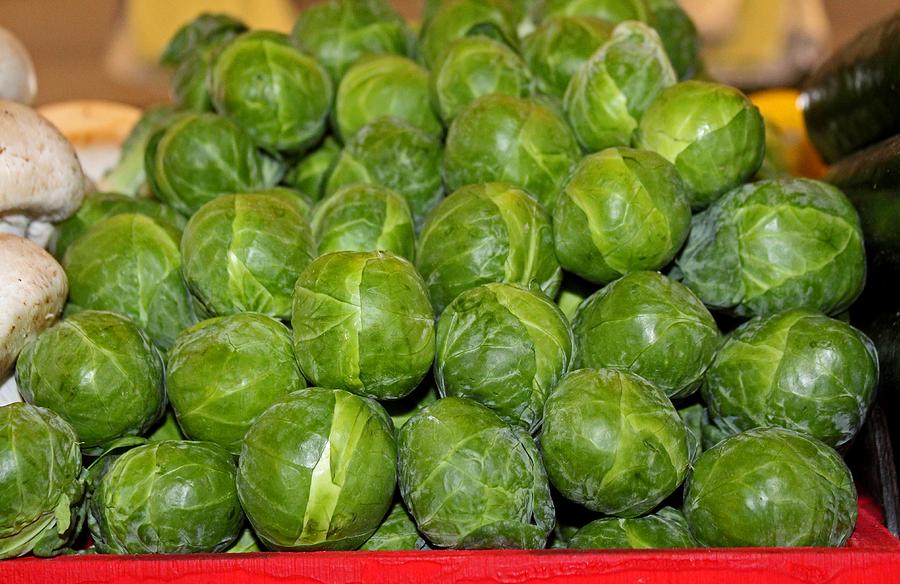Brussel Sprouts Photograph by Michiale Schneider