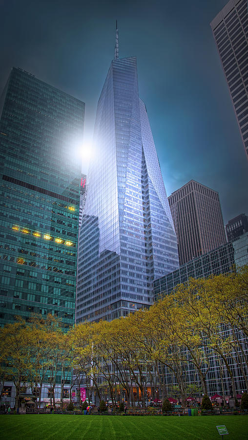 Bryant Park in New York City Photograph by Mark Andrew Thomas