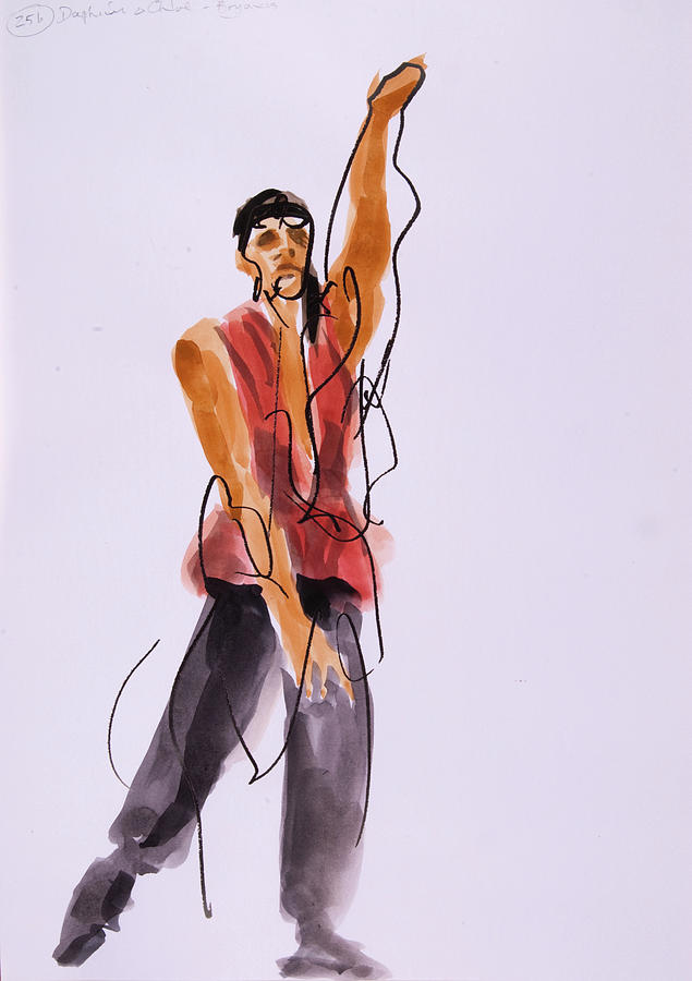 Bryaxis Drawing by Peregrine Roskilly Bryaxis Drawing by Peregrine Roskilly