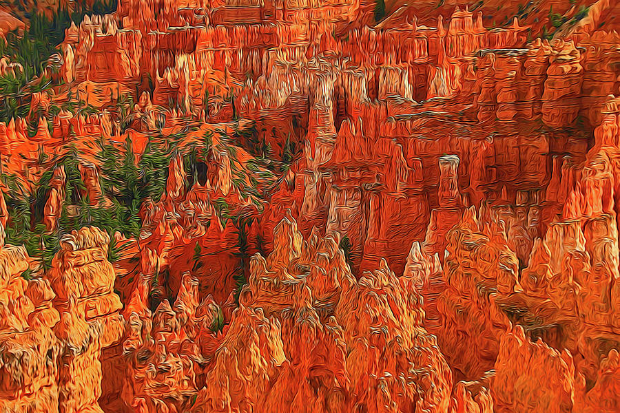 Bryce Canyon 30 - Sunset Point Photograph by Allen Beatty
