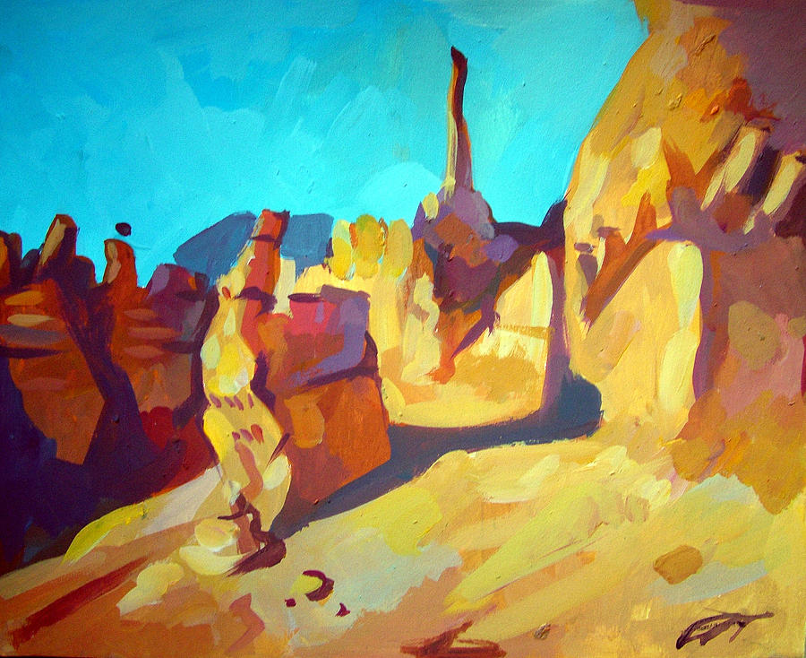 Bryce Canyon Painting by Filip Mihail