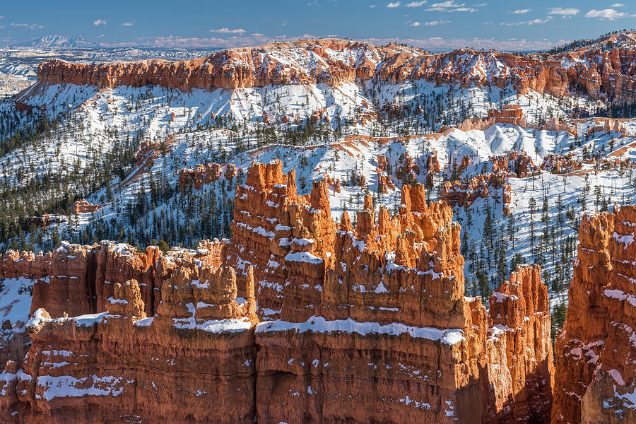 Bryce Canyon in Snow Photograph by Joseph Smith