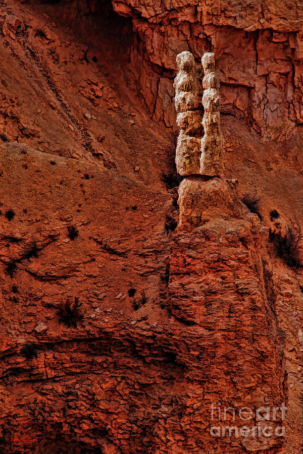 Bryce Canyon Rock Couple Photograph by Blake Richards