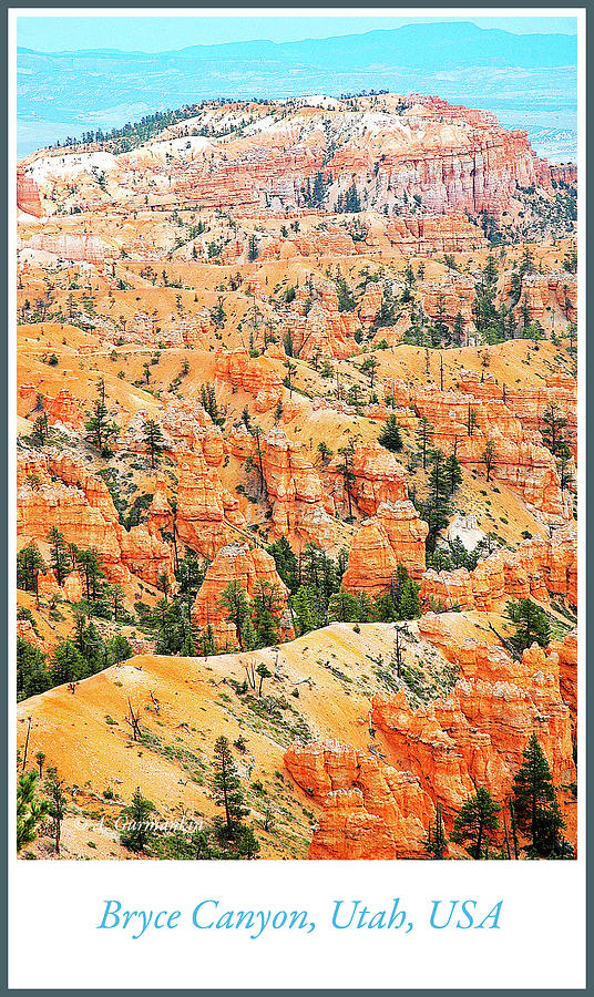 Bryce Canyon, Utah, USA Photograph by A Macarthur Gurmankin
