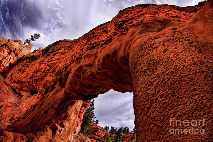Bryce Red Canyon Tunnel  Photograph by Blake Richards