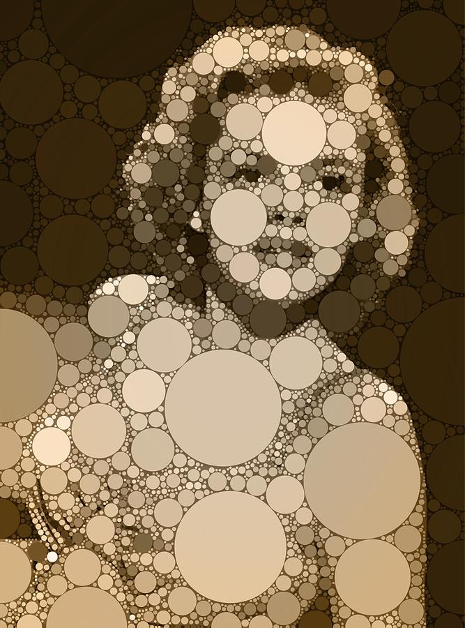 Bubble Art Judy Garland Digital Art