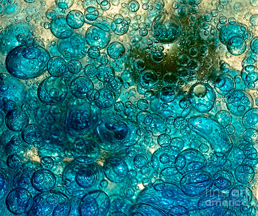 Abstract Photograph - Bubble Chaos by Kaye Menner by Kaye Menner