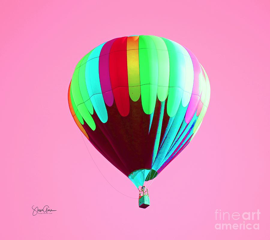 Bubble Gum Balloon Photograph by Steve Gass