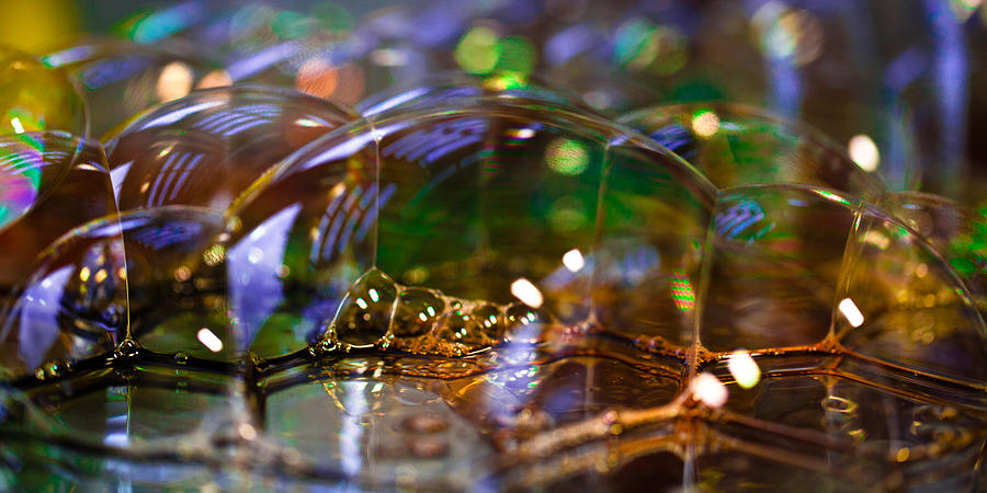 Abstract Photograph - Bubble Landscape by David Patterson