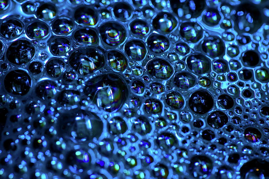 Bubble Macro Photograph by Gary Kochel