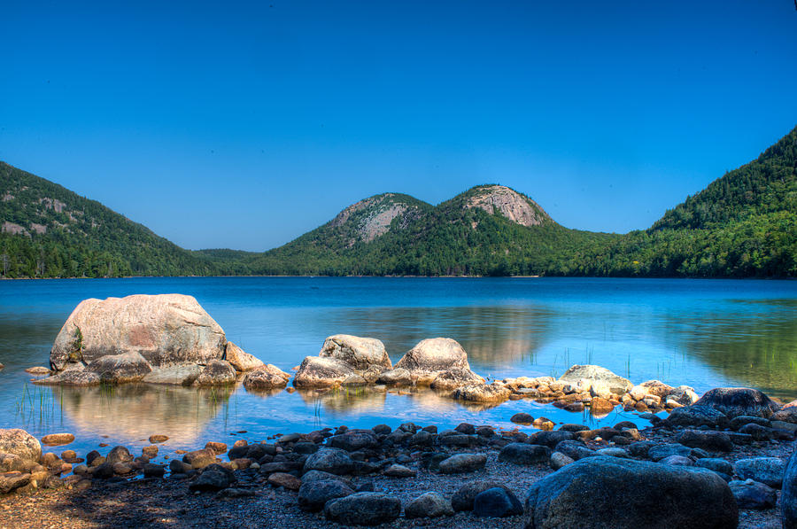 Bubble Mountains With Bubble Rocks Photograph by Douglas Barnett - Fine ...