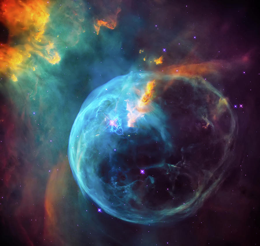 Bubble Nebula 2 Photograph by Jennifer Rondinelli Reilly - Fine Art Photography