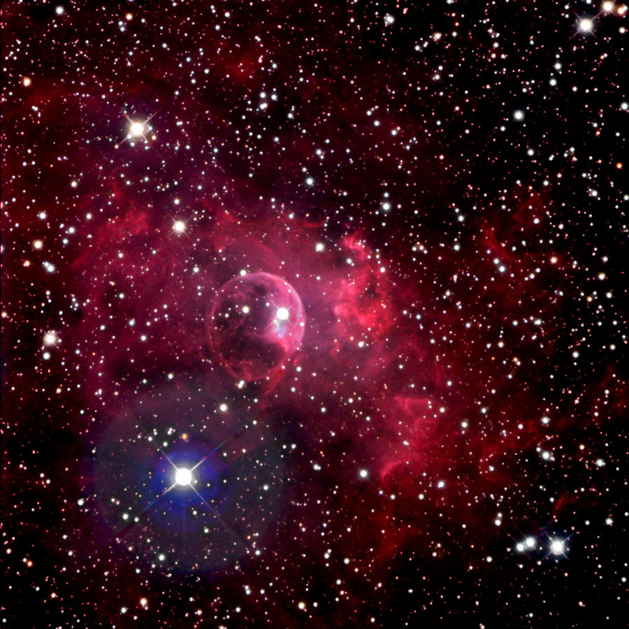 Bubble Nebula Photograph by Jim DeLillo