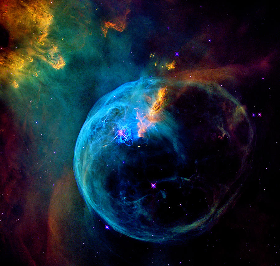 Bubble Nebula Photograph by Weston Westmoreland