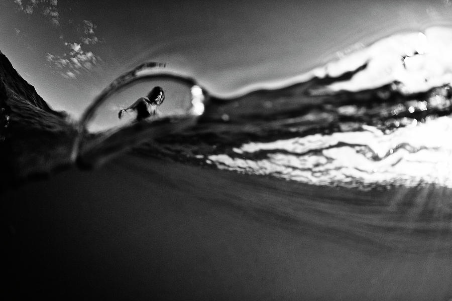 Bubble Surfer Photograph by Nik West