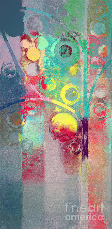 Bubble Tree - 285l Painting by Variance Collections
