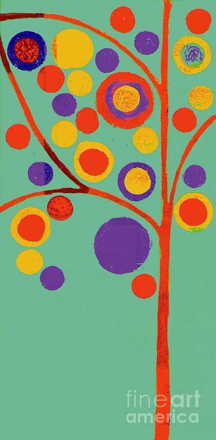 Abstract Painting - Bubble Tree - 290l - Pop 01 by Variance Collections