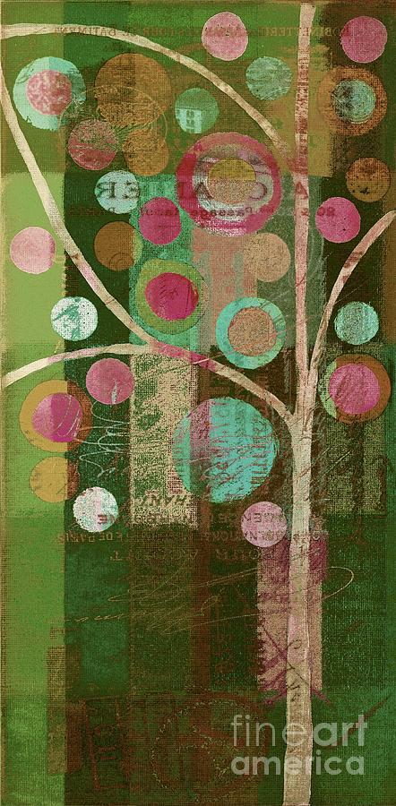 Vintage Painting - Bubble Tree - 85lc16-j678888 by Variance Collections
