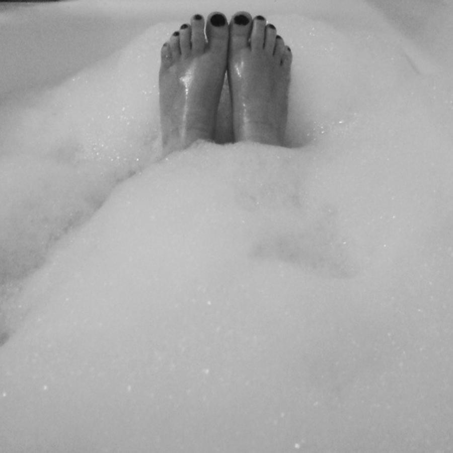 Bubblebath Photograph - #bubblebath by Melanie Conway
