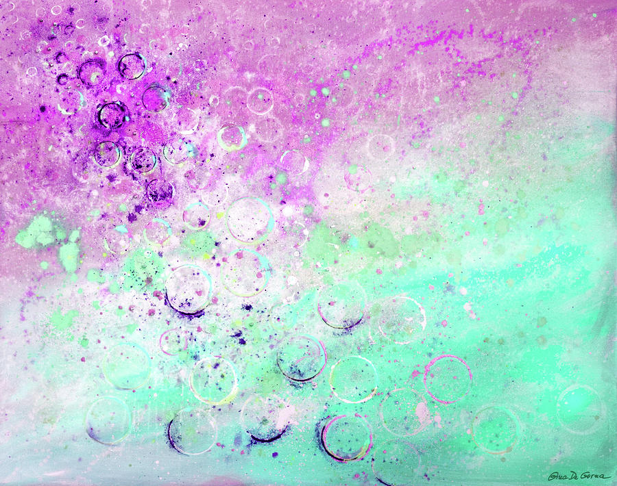 Bubbles 2 Painting by Gina De Gorna