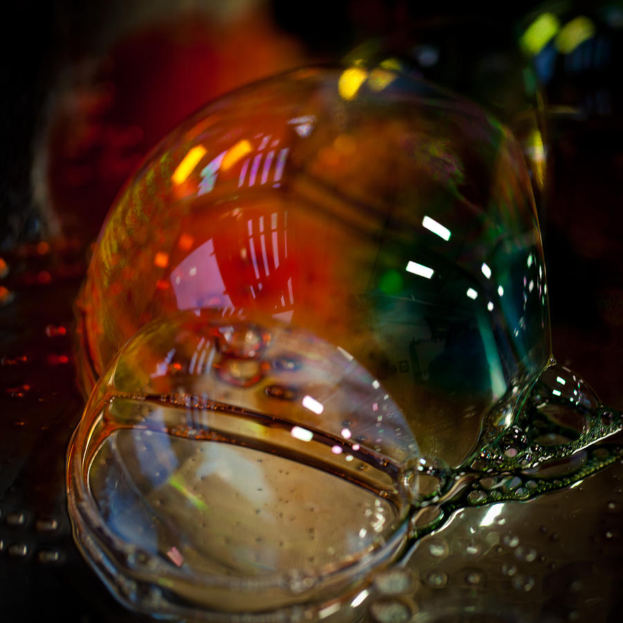 Bubbles Abstract 2 Photograph by David Patterson