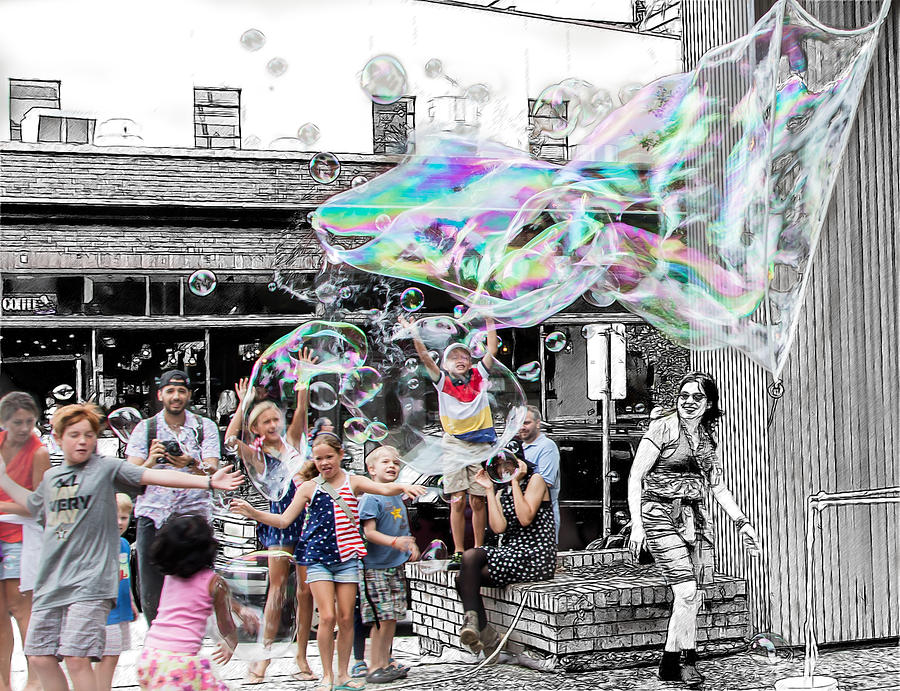 Bubbles Photograph by Bill Linhares