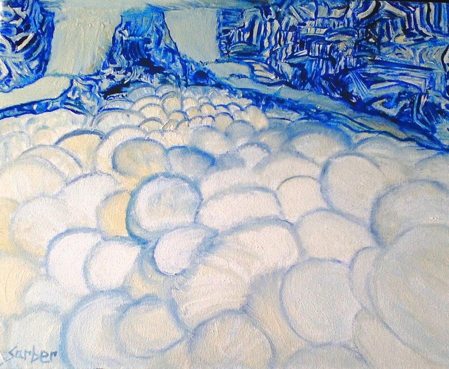 Bubbles In A River Painting by Suzanne Surber