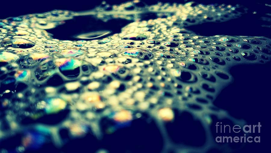 Bubble Photograph - Bubbles In Lomo by Lkb Art And Photography