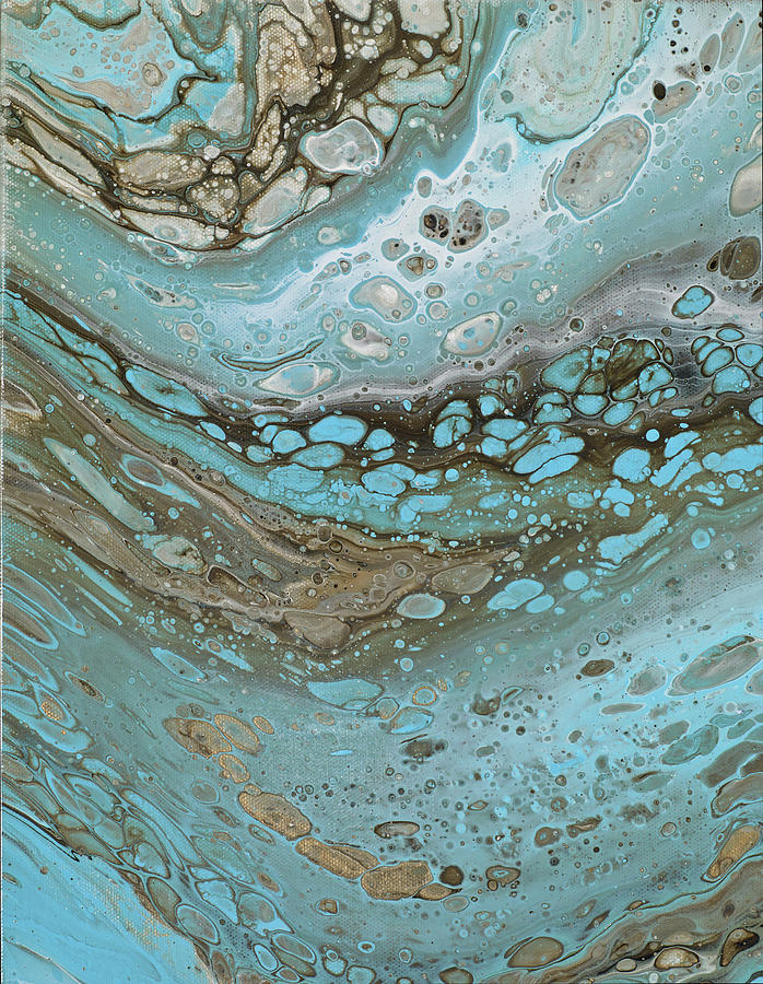 Bubbles Painting by Tamara Nelson