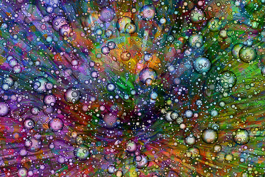 Abstract Painting - Bubblie by Jack Zulli