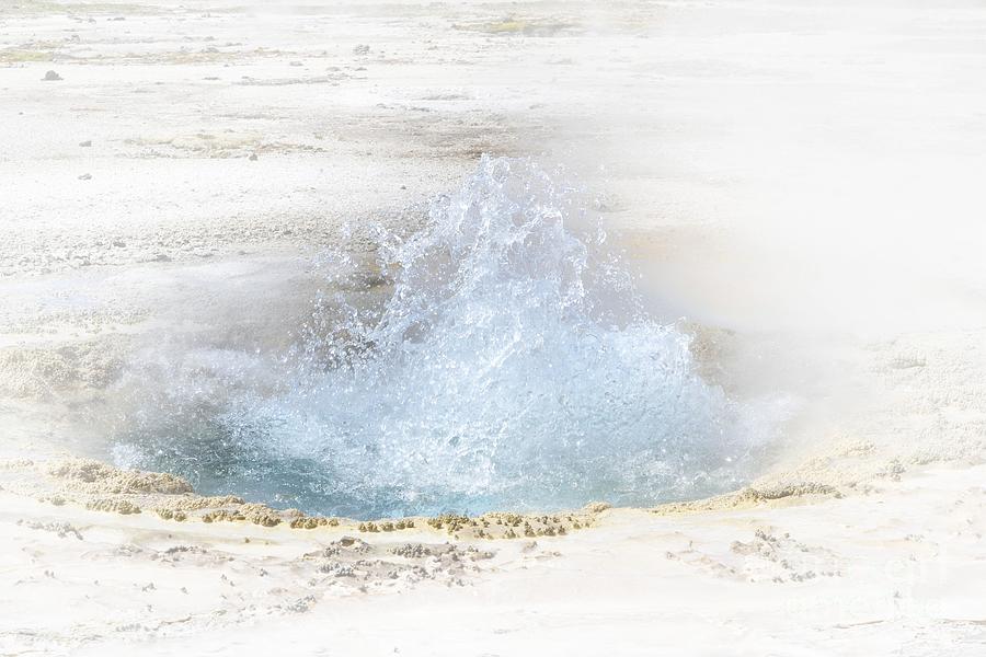 Bubbling Geyser Pool 2 Photograph by Nadalyn Larsen