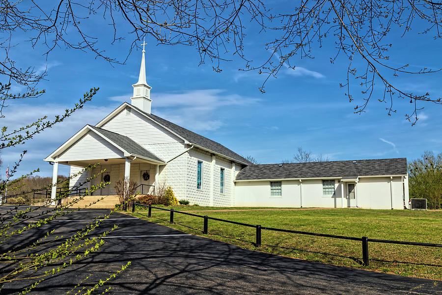 Buchanan Methodist Church Photograph by Lorraine Baum