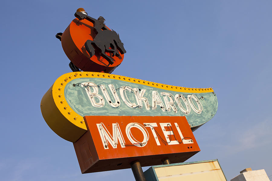 Buckaroo Motel in Tucumcari Photograph by Rick Pisio