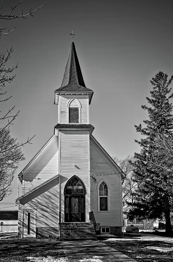 Buckeye Church BNW Photograph by Bonfire Photography