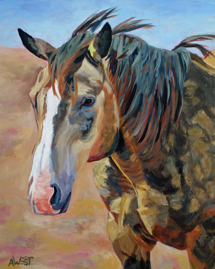 Buckles Painting by Anne West
