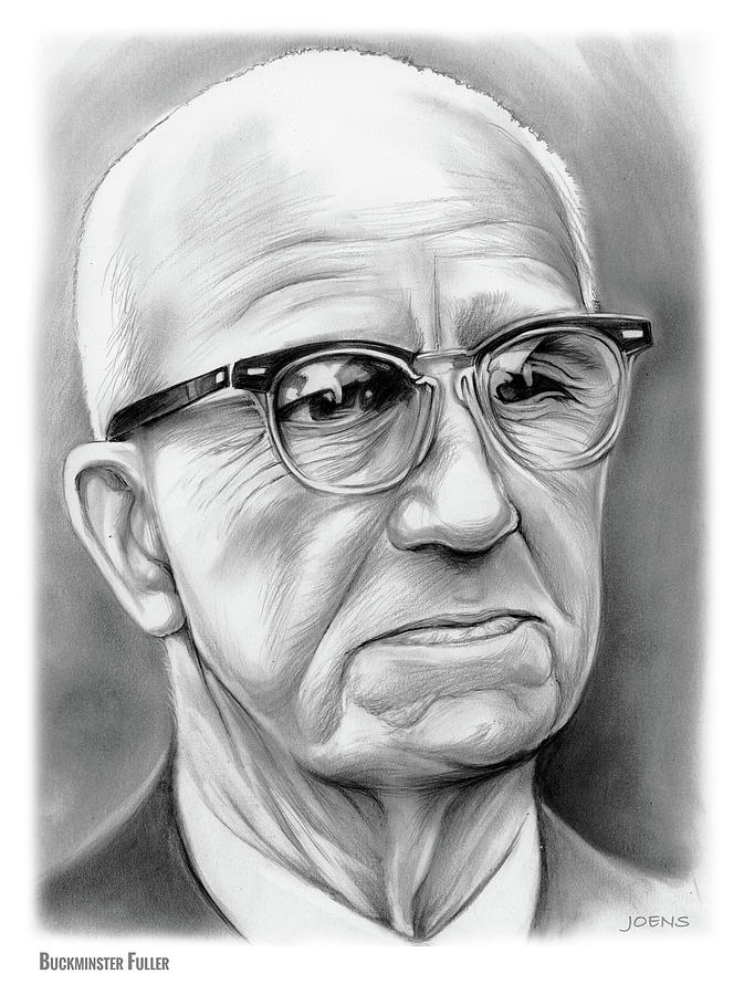 Buckminster Fuller Drawing