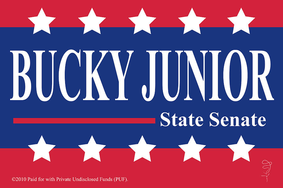 State Senate Digital Art - Bucky Junior for State Senate by Donna Zoll State Senate Digital Art - Bucky Junior for State Senate by Donna Zoll