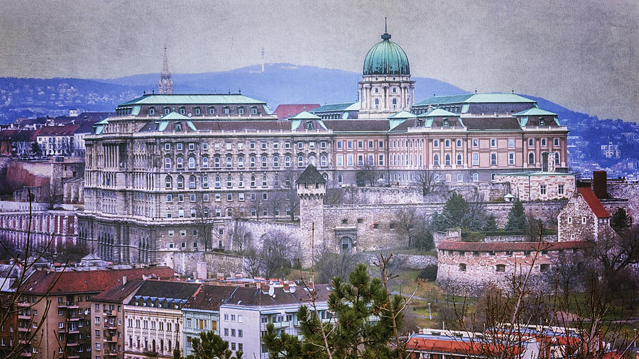 Architecture Photograph - Buda Castle from Gellert Hill by Joan Carroll