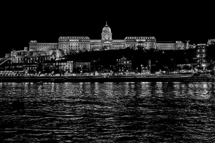Buda Castle over the Danube Photograph by Adam Rainoff